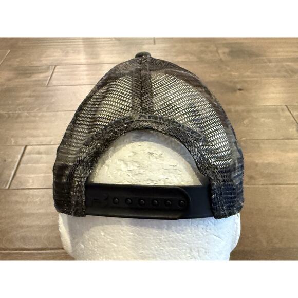 Under Armour Mens Green Camo UA Patch Adjustable SnapBack Trucker Hat Cap OSFA - Picture 5 of 7